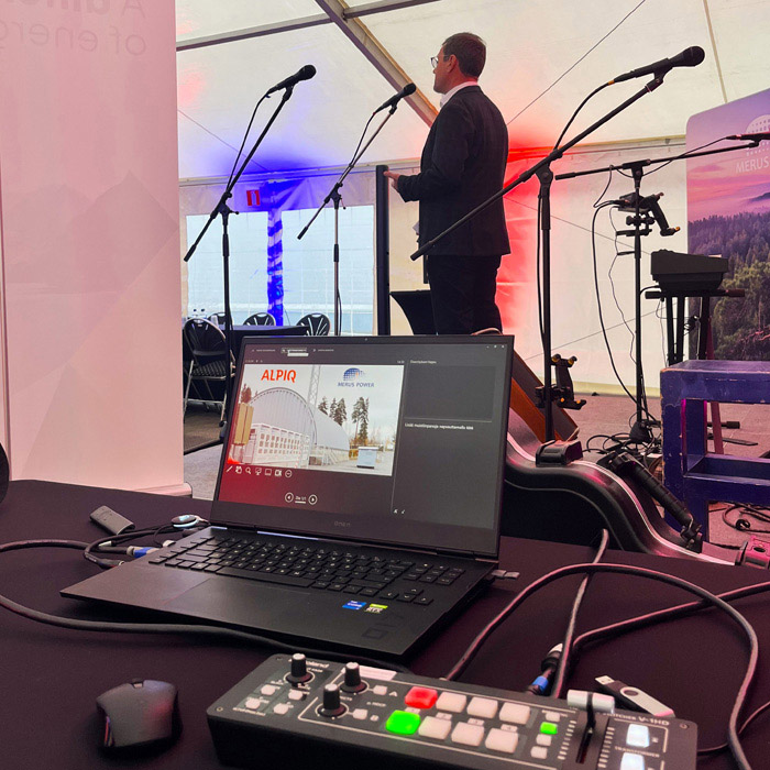 Tapahtumatuottaja yritysjuhliin.